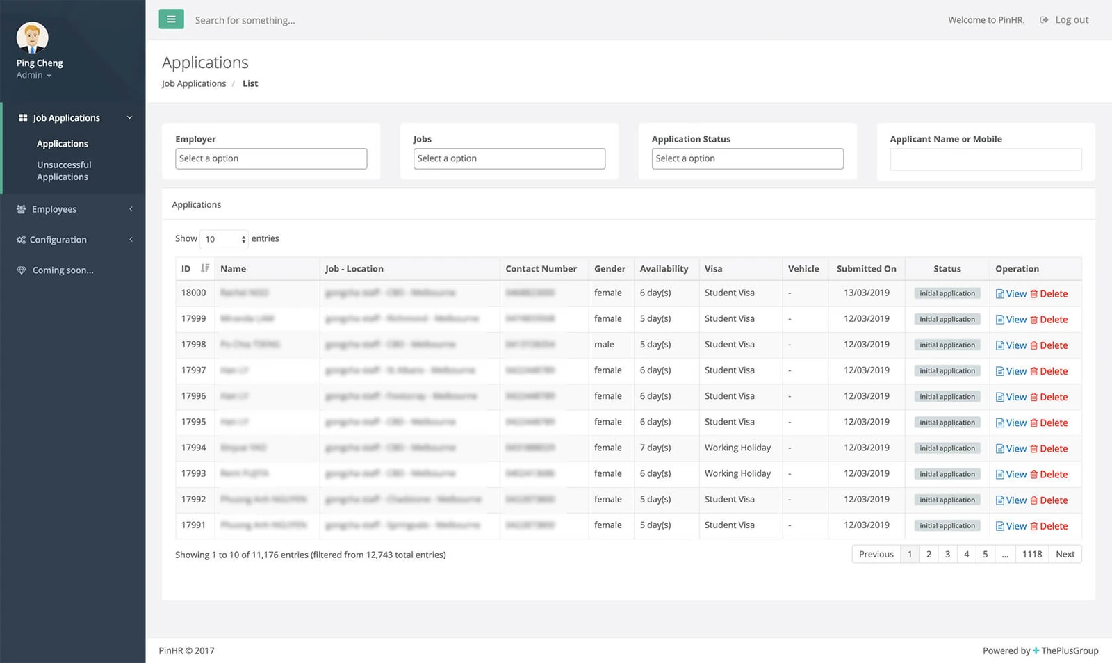 Screenshot 2 of PinHR