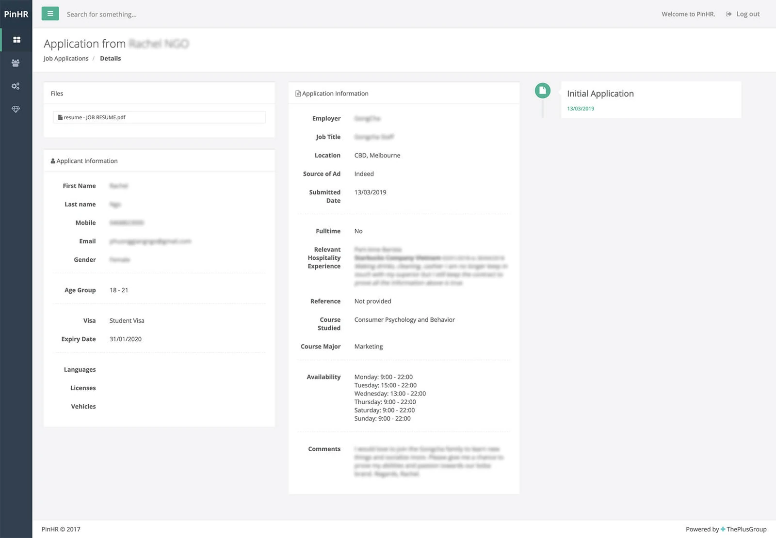 Screenshot 3 of PinHR